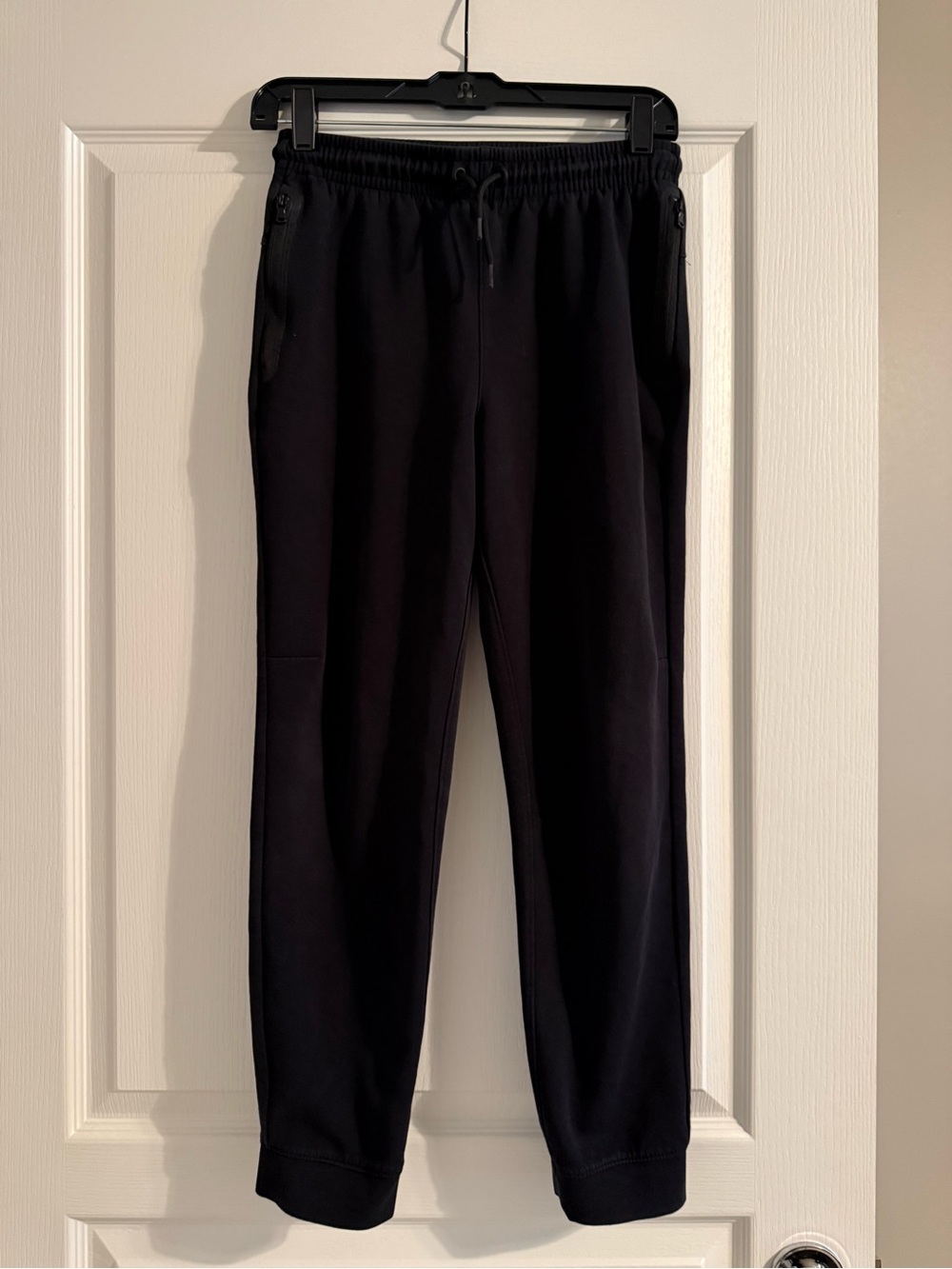 Old Navy Boy’s Black Zip-Pocket Joggers